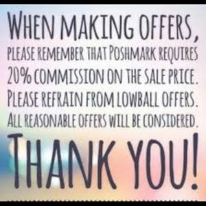 Reasonable offers